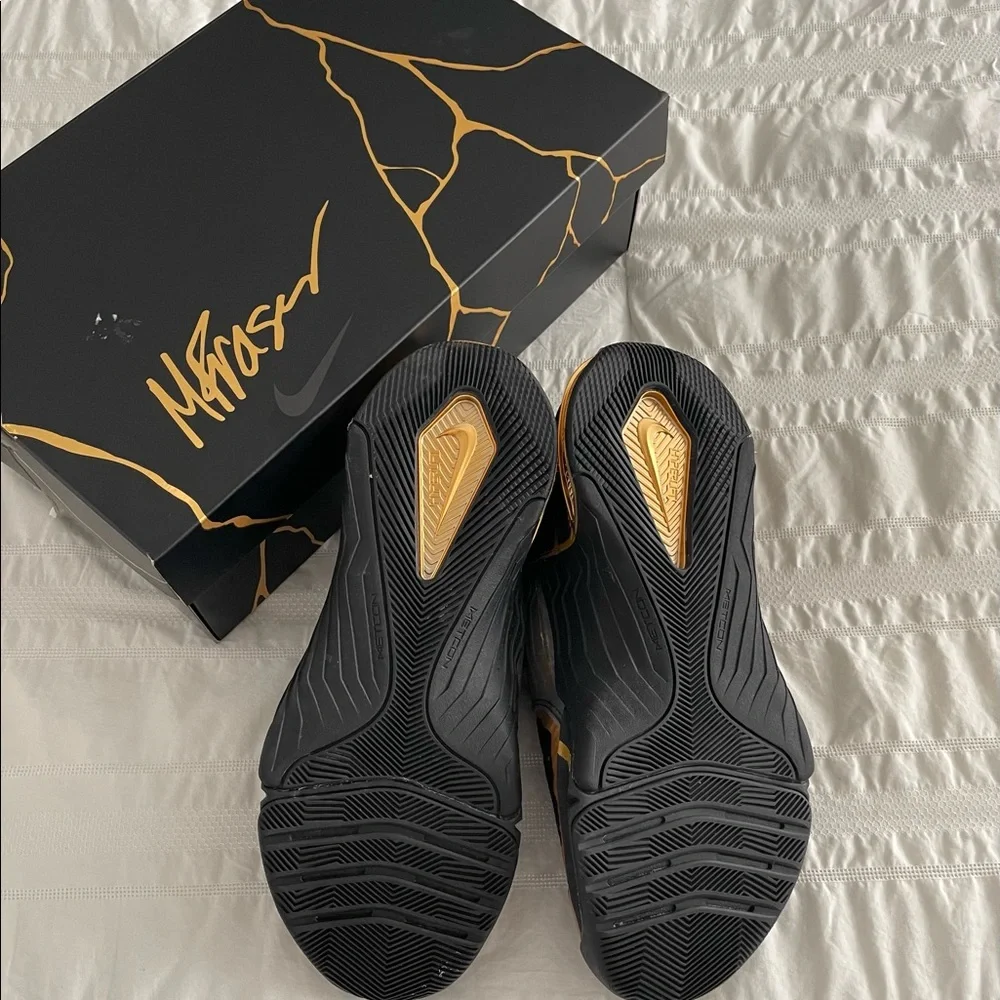 Nike Metcon 7 Mat Fraser Black & Gold CrossFit Sneakers *NIB* - Picture 5 of 10